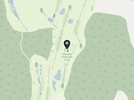 Map showing Olympic View Golf Club, Metchosin Road, Metchosin