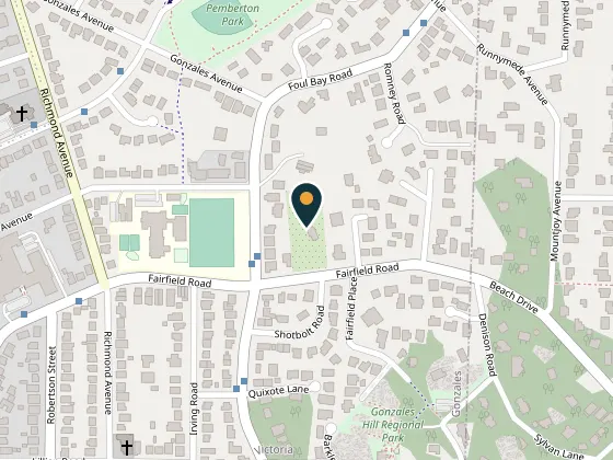 Map showing Abkhazi Garden