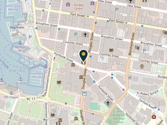 Map showing Vic Theatre, Humboldt Street, Victoria