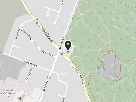 Map showing Colwood Fire Hall, 3215 Metchosin Road, 3215 Metchosin Road, Colwood