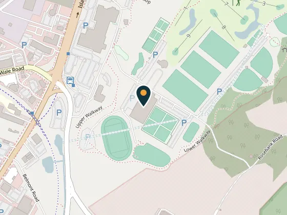 Map showing JDF 55+ Activity Centre, Room 202, 1767 Island Highway, Colwood