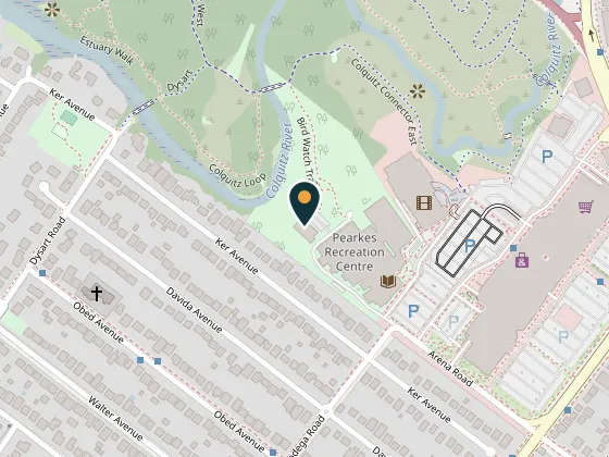 Map showing Saanich Neighbourhood Place, 3120 Tillicum Road, Saanich