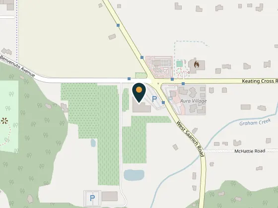 Map showing Victoria Butterfly Gardens, 1461 Benvenuto Avenue, Central Saanich