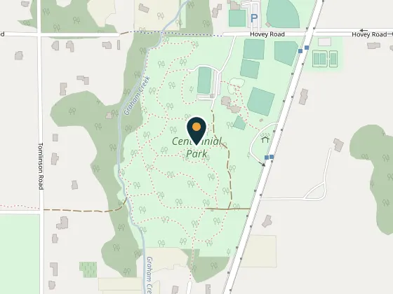 Map showing Centennial Park, Centennial Park, Central Saanich